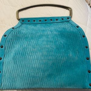 Beautiful new Paul Smith suede hand bag.